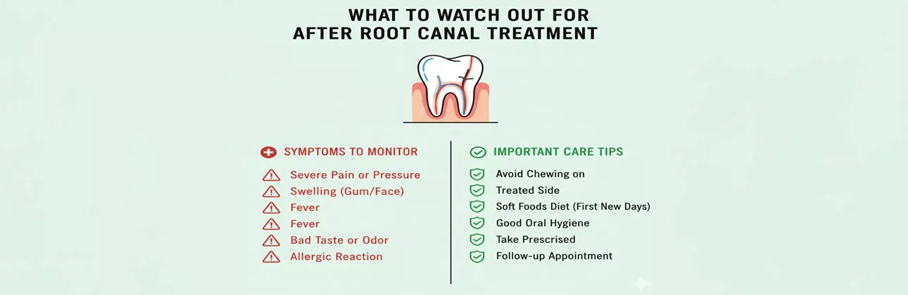 After root canal care recovery guidance at CityDent Istanbul